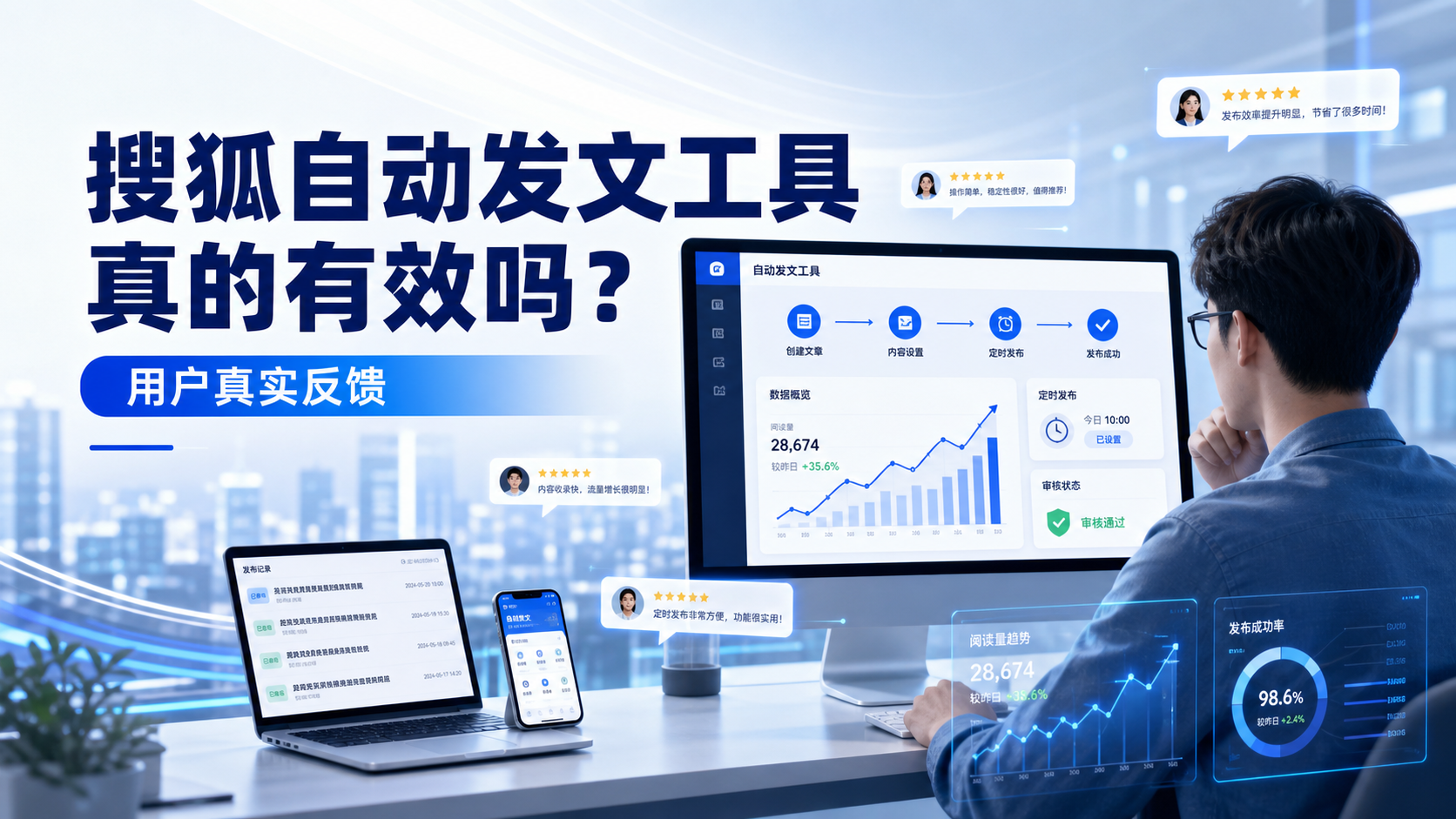 搜狐自动发文工具真的有效吗？牡丹江用户的真实反馈