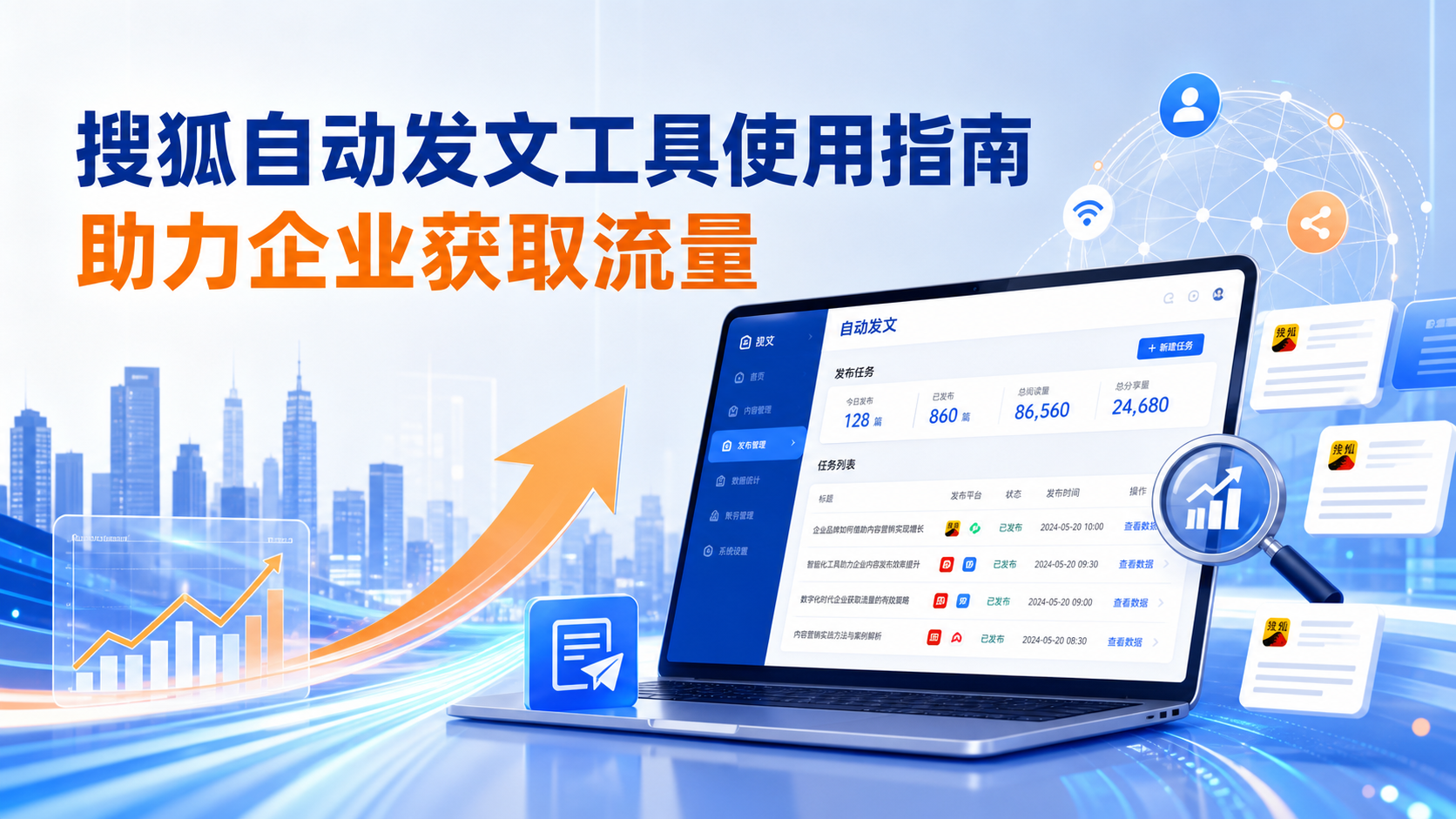搜狐自动发文工具的使用指南：助力牡丹江企业获取流量